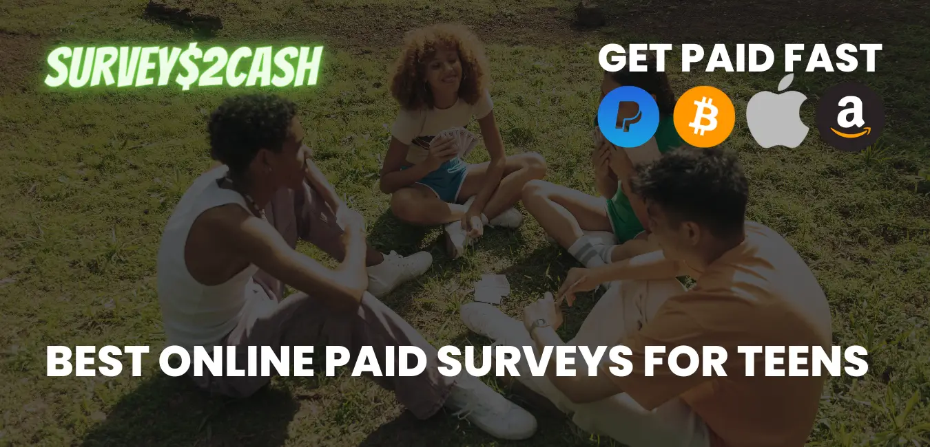 Best Online Paid Surveys for Teens