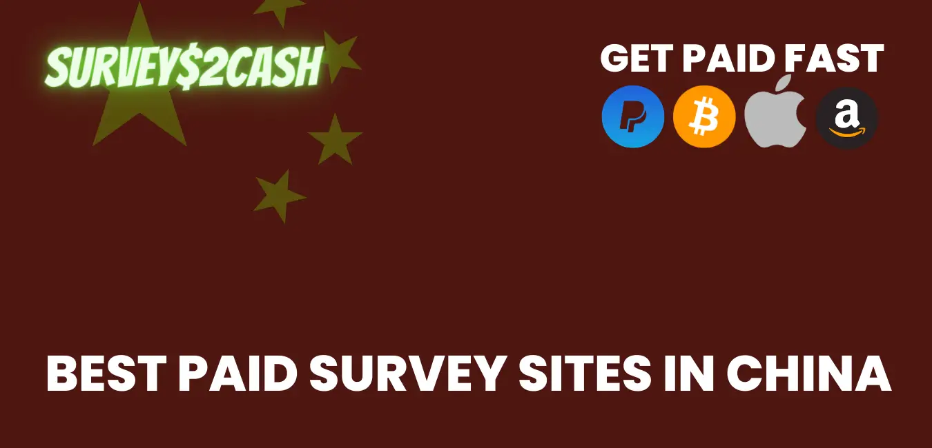 Best Paid Survey Sites in China