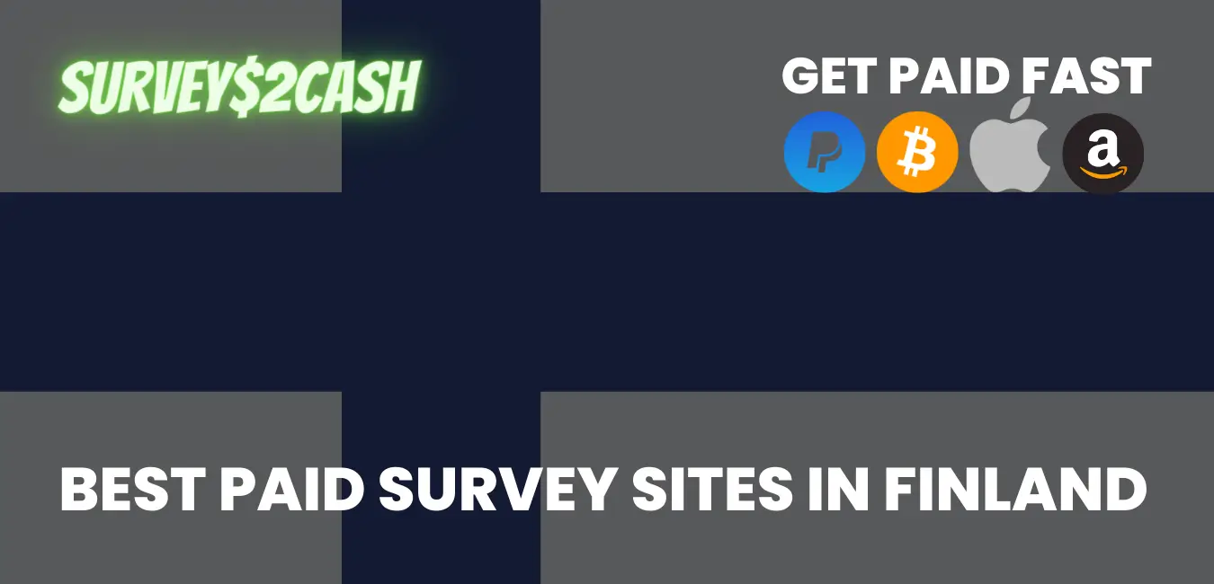 Best Paid Survey Sites in Finland