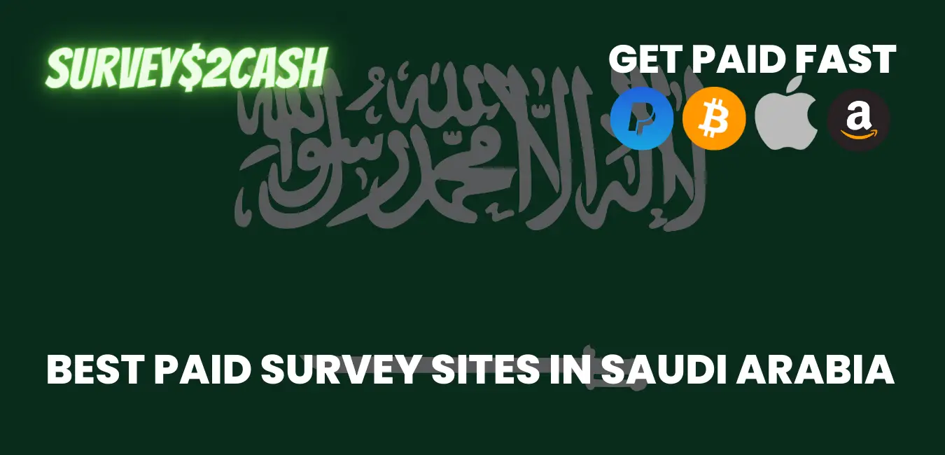 Best Paid Survey Sites in Saudi Arabia
