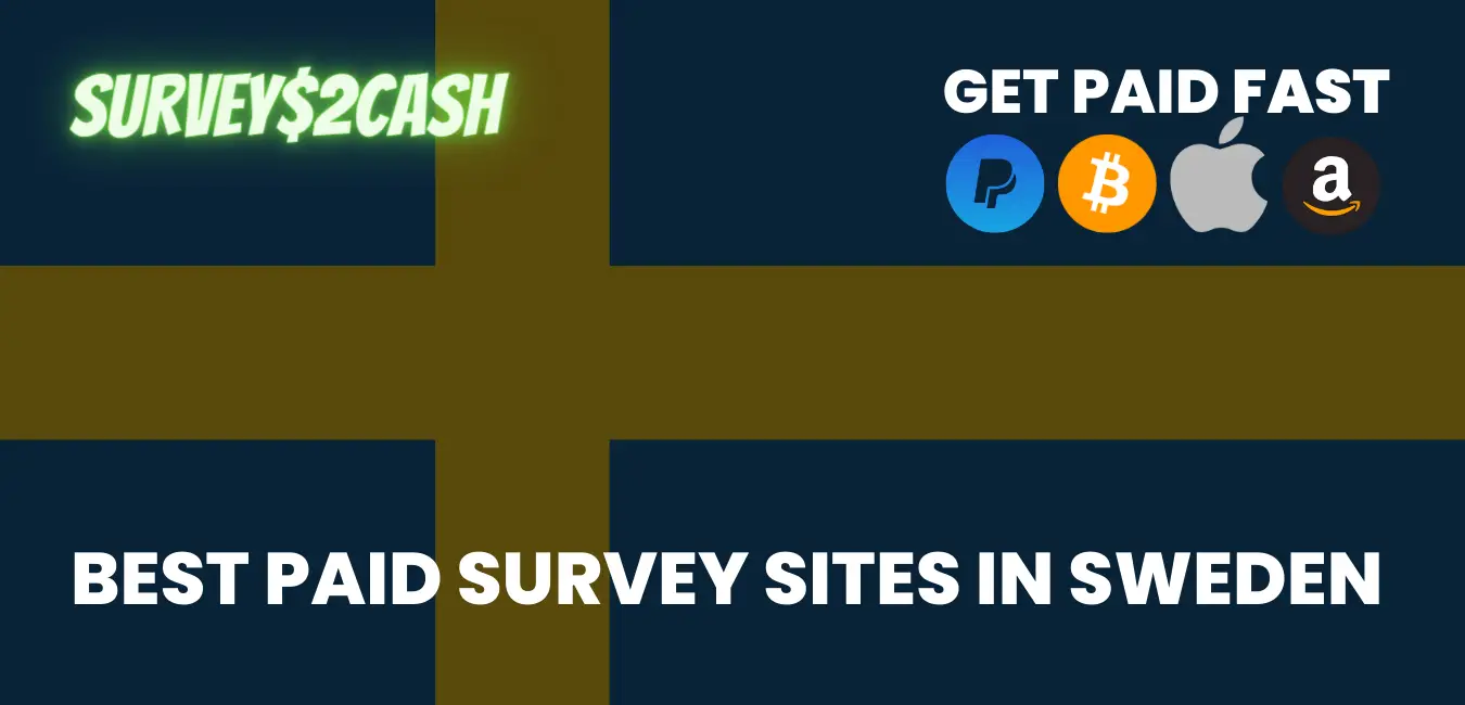 Best Paid Survey Sites in Sweden